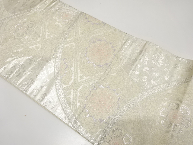 Japanese Kimono / Antique / Fukuro Obi Silk